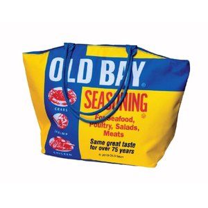 Old Bay Can Logo Large Tote Bag - NEW Fast Ship